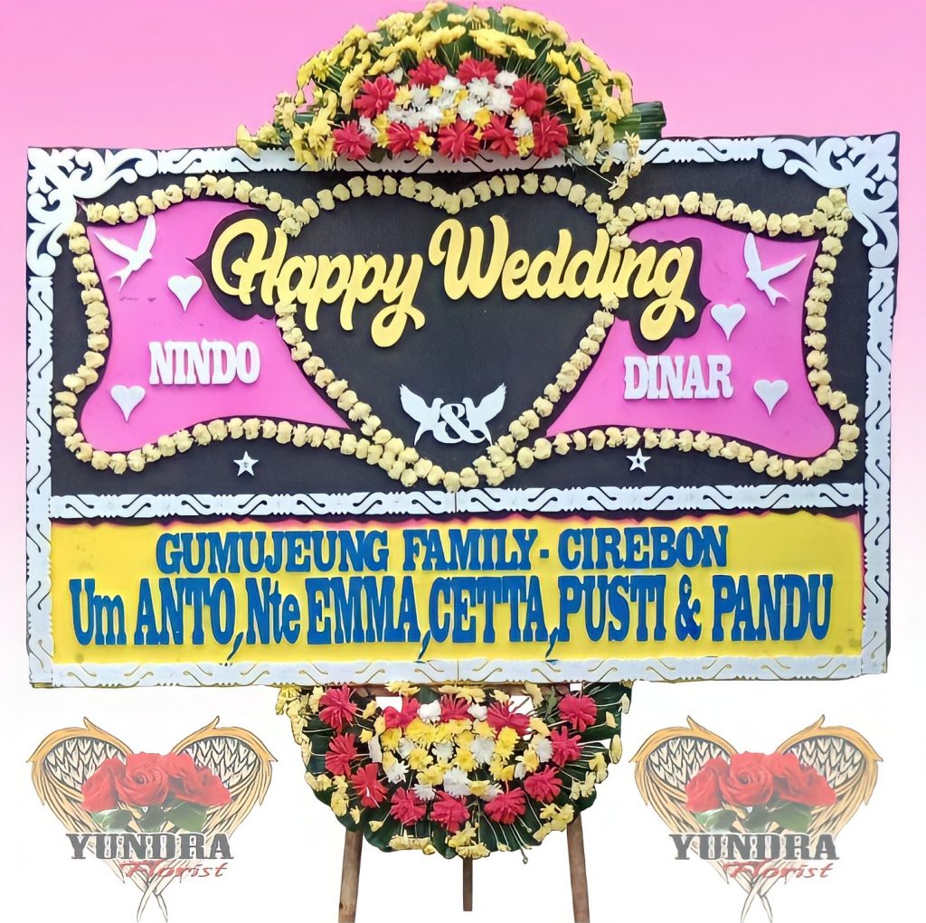 Toko Bunga Papan Pernikahan Di Cinere